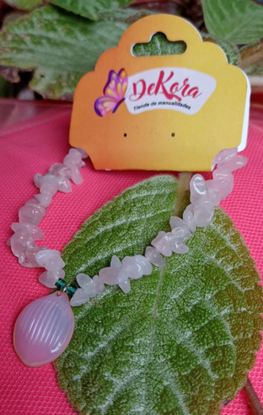 Pulsera de Cuarzo Rosa: Energía y Equilibrio Natural
