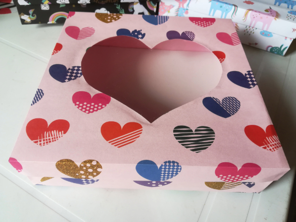 cajas de cartulina y fomy